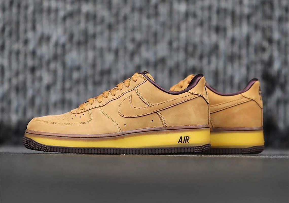 nike air force one wheat low