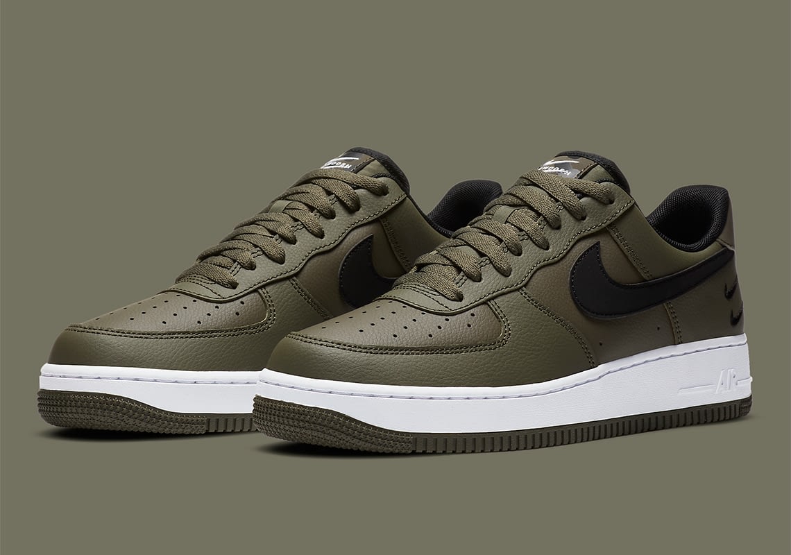 nike air force 1 low olive green